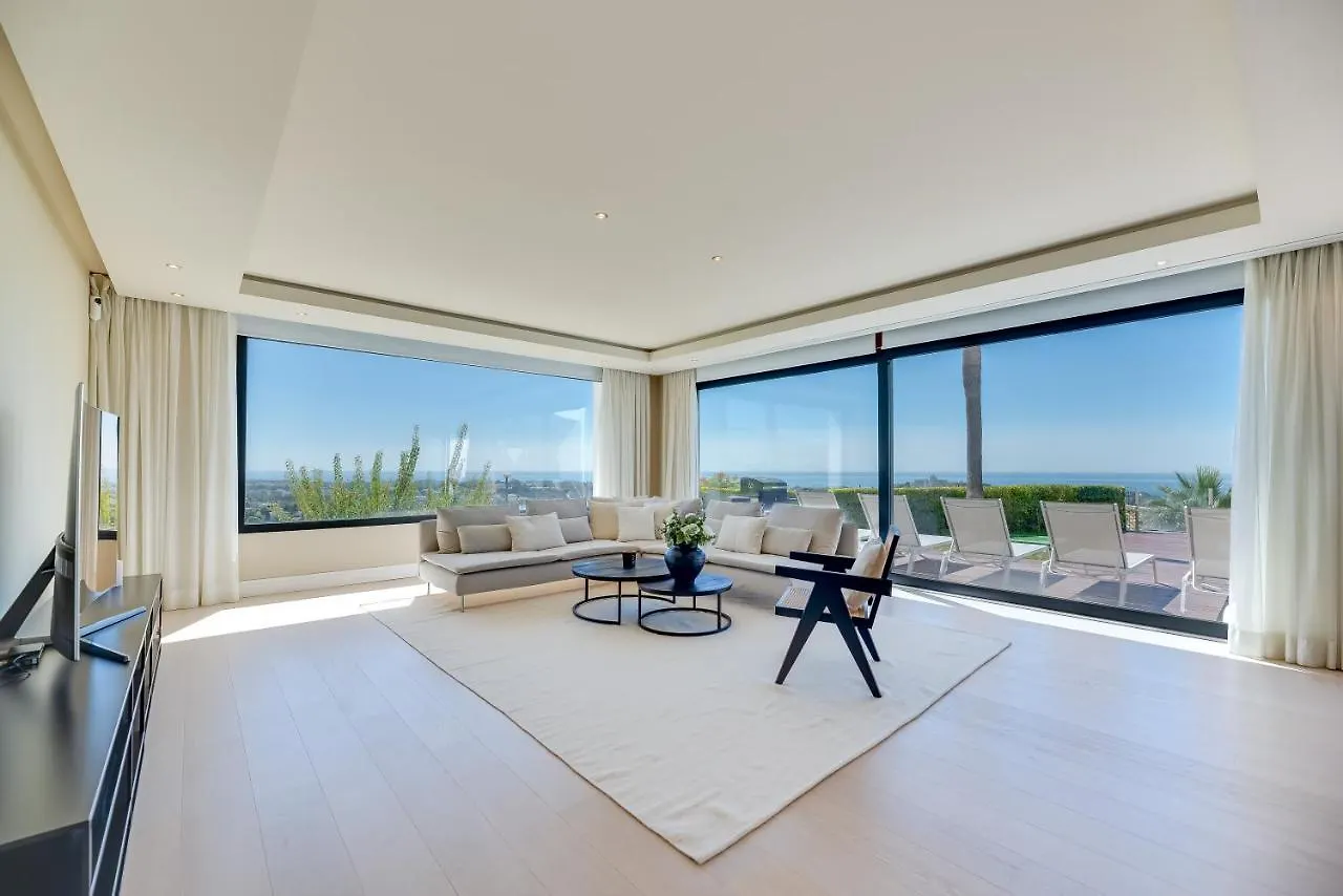 Villa Paraiso: Luxury Sea View Resort with Infinity Pool and Golf Estepona Spain